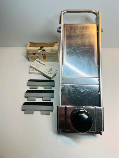 Professionele Matfer RVS Mandoline 44595, Huis en Inrichting, Keuken | Keukenbenodigdheden, Zo goed als nieuw, Ophalen of Verzenden