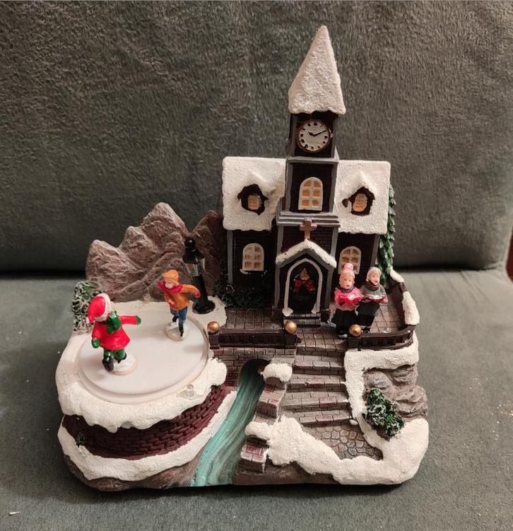 lemax schaatsbaan, Diversen, Kerst, Zo goed als nieuw, Ophalen of Verzenden