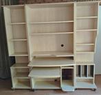 Functionele computerkast / computermeubel op wieltjes, Ophalen, Zo goed als nieuw, 70 tot 120 cm
