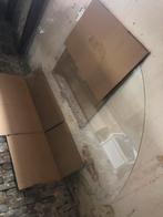 Halve cirkel gelaagd glas, Doe-het-zelf en Verbouw, Glas en Ramen, Ophalen, 80 tot 120 cm, Nieuw, Glasplaat