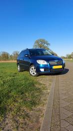 Skoda Fabia 1.4 16V 63KW Combi 2009 Blauw Dynamic uitvoering, Origineel Nederlands, Te koop, 5 stoelen, Benzine