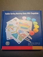 Montessori Sorteerspel met Stokjes - Kleuters, Kinderen en Baby's, Speelgoed | Educatief en Creatief, Ophalen of Verzenden, Nieuw