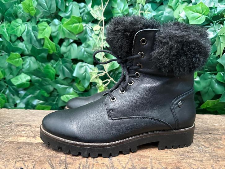 zo goed als nieuw veterboots  van Panama Jack maat 41, Kleding | Dames, Schoenen, Zo goed als nieuw, Lage of Enkellaarzen, Zwart