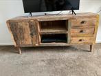 TV Dressoir, Ophalen, 100 tot 150 cm, Zo goed als nieuw, Metaal