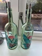 Licht flessen, Ophalen, Minder dan 50 cm, Groen, Glas