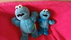 2x KOEKIE MONSTER UIT SESAM STRAAT, Ophalen of Verzenden, Zo goed als nieuw, Overige typen