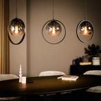 Moderne 3-lichts hanglamp smoke glas, Helene Livingstyle, Helenelivingstyle@gmail.com, Verzenden, 7531TJ