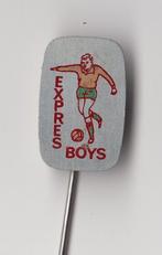 Voetbal speldje Express Boys, Verzamelen, Speldjes, Pins en Buttons, Gebruikt, Niet vindbaar, Niet vindbaar, Speldje of Pin