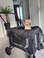 Inklapbare hondenbuggy/ reismand, Dieren en Toebehoren, Honden-accessoires, Zo goed als nieuw, Ophalen