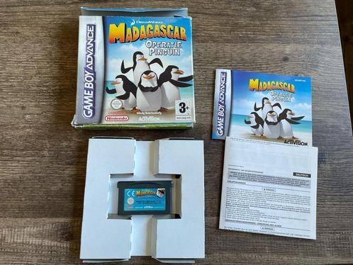 Madagascar Operatie Pinguin Gameboy Advance, Spelcomputers en Games, Games | Nintendo Game Boy, Gebruikt, Avontuur en Actie, 1 speler
