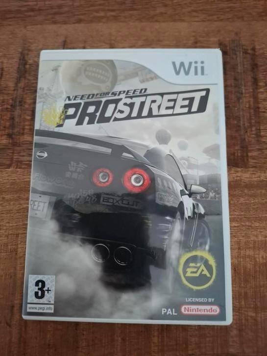 Nintendo wii Need For Speed Prostreet., Spelcomputers en Games, Games | Nintendo Wii, Zo goed als nieuw, Racen en Vliegen, 3 spelers of meer