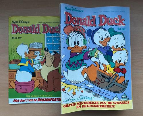 Donald Ducks aangeboden; jaargangen en losse exemplaren, Boeken, Stripboeken, Gelezen, Complete serie of reeks, Ophalen of Verzenden