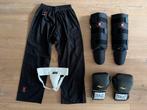 Uitrusting Matsuru en Everlast - bokshandschoenen + broek +, Gebruikt, Vechtsportbescherming, Ophalen of Verzenden, Maat L