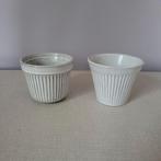 Westraven Erica vintage bloempotten 2x, Verzamelen, Ophalen of Verzenden, Huis en Inrichting