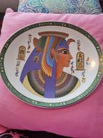 Egyptisch groot ovaal bord nieuw van fine royal porcelain, Nieuw, Bord(en), Overige stijlen, Ophalen of Verzenden