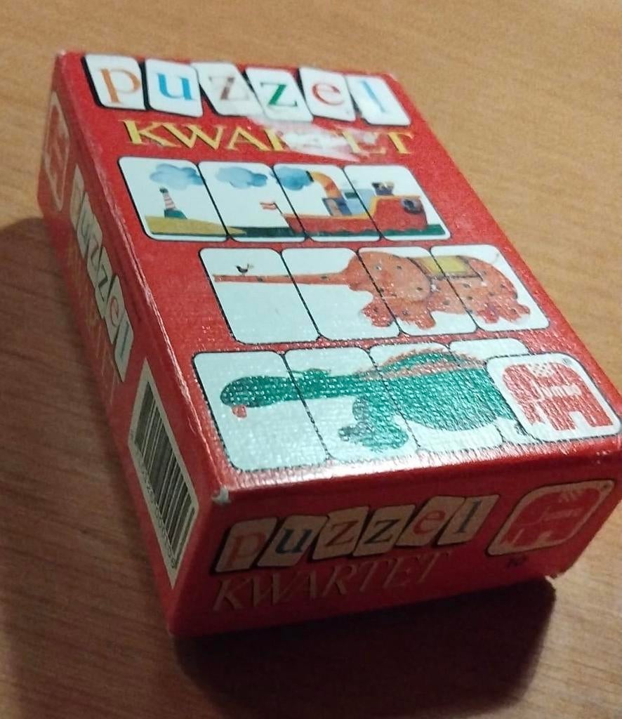 Puzzel Kwartet 1991 - puzzelen en kwartetten ineen