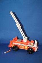 Vintage Fisher-Price nr. 720 Fire Engine brandweer 1968. 6C4, Gebruikt, Ophalen of Verzenden