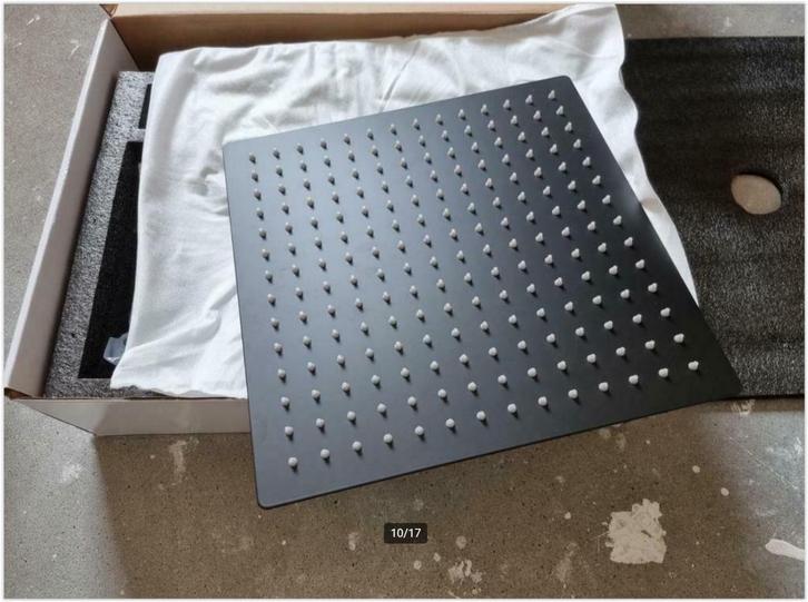 25cm Inbouw regendoucheset kraan regendouche badkamer douche, Doe-het-zelf en Verbouw, Sanitair, Douche, Ophalen of Verzenden
