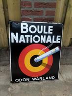 Boule nationale emaille reclamebord, Verzamelen, Merken en Reclamevoorwerpen, Ophalen of Verzenden, Zo goed als nieuw, Reclamebord