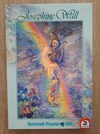 Josephine Wall - Regenboogfee - 500 stukjes - Schmidt, Ophalen of Verzenden, 500 t/m 1500 stukjes, Zo goed als nieuw, Legpuzzel