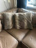 Luce bond kussens, Huis en Inrichting, Woonaccessoires | Kussens, Ophalen, Zo goed als nieuw, Bruin, Vierkant
