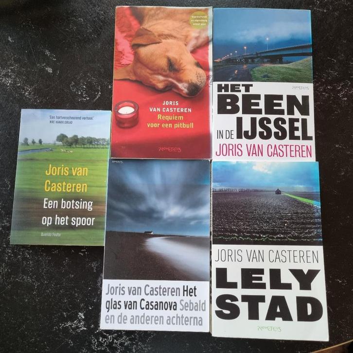 5x Joris van Casteren, Boeken, Literatuur, Gelezen, Ophalen of Verzenden