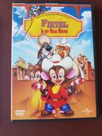 Dvd fievel in het wilde westen, Cd's en Dvd's, Dvd's | Tekenfilms en Animatie, Ophalen of Verzenden