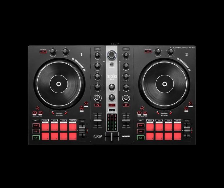 Hercules DJcontrol impulse 300 mk2 + 2 speakers, Muziek en Instrumenten, Dj-sets en Draaitafels, Nieuw, Overige merken, Ophalen of Verzenden