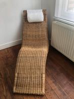 Rotan lounge-chair Ikea Kalskrona, Huis en Inrichting, Ophalen, Zo goed als nieuw, Eenpersoons, Minder dan 150 cm