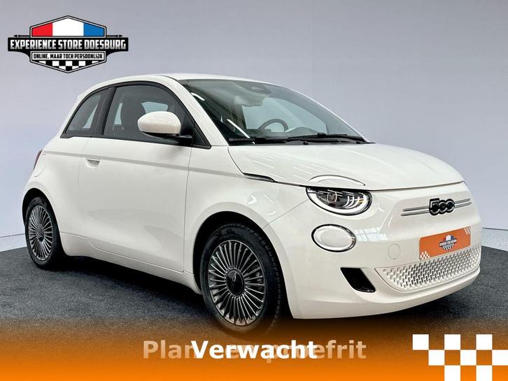 Fiat 500e Icon 42 kWh Compact elektrisch rijden met premium, Auto's, Fiat, Bedrijf, Te koop, 500E, ABS, Airbags, Alarm, Android Auto