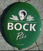 BOCK PILS REKLAME -EMAILLE-, Verzamelen, Merken en Reclamevoorwerpen, Ophalen of Verzenden, Gebruikt, Reclamebord
