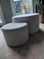 Riverdale Poefjes - Boucle Stof, Huis en Inrichting, Banken | Voetenbanken en Poefen, Ophalen of Verzenden, Zo goed als nieuw