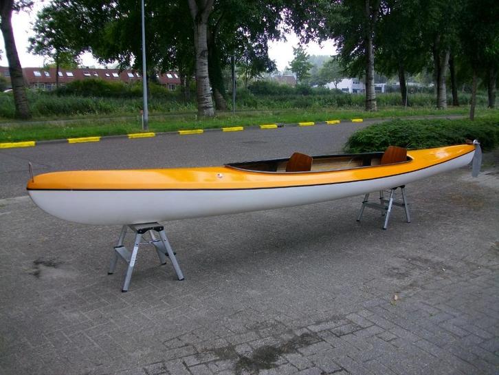 Lettmann Atlantik Zweier (zeil)kano - kajak met open kuip, Watersport en Boten, Kano's, Gebruikt, Kajak, Twee personen, Ophalen