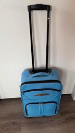 Reisrolkoffer Blauw, Ophalen, Zo goed als nieuw, Hard kunststof