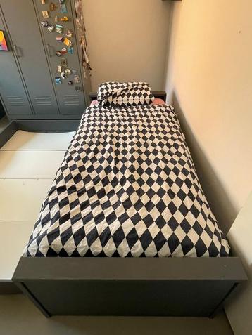 Woood bed dennis 90x200 - incl. lattenbodem en 2 matrassen beschikbaar voor biedingen