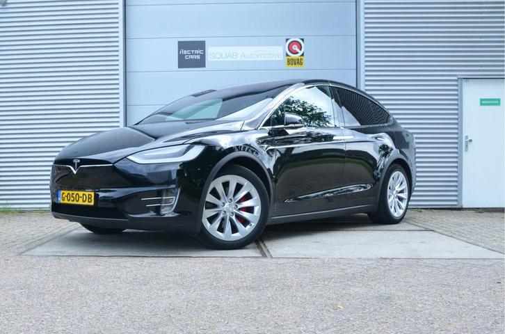 Tesla Model X Long Range Raven, Enhanced AutoPilot3.0 (twv 3, Auto's, Tesla, Bedrijf, Te koop, Model X, 4x4, ABS, Achteruitrijcamera