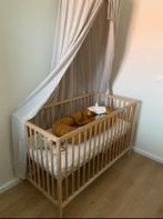 Ledikant 60x120 (+ optie matras en hemeltje), Kinderen en Baby's, Ophalen, Zo goed als nieuw, Ledikant