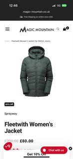 Gezocht: Sprayway Fleetwith Jacket dames, Ophalen of Verzenden, Zo goed als nieuw, Maat 42/44 (L), Groen