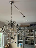 Kroonluchters, Huis en Inrichting, Ophalen of Verzenden, Gebruikt, Glas, Zie foto