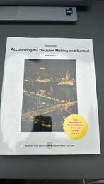 ACCOUNTING FOR DECISION MAKING AND CONTROL, Zimmerman, Ophalen of Verzenden, Zo goed als nieuw, Management