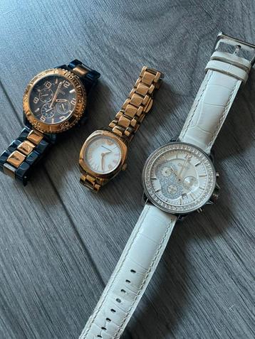 Dames horloge,s mogen in 1 x weg! €100 qeuss,armani,dkny beschikbaar voor biedingen