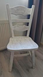 White wash stoelen (2x), Huis en Inrichting, Ophalen, Gebruikt, Twee, Wit
