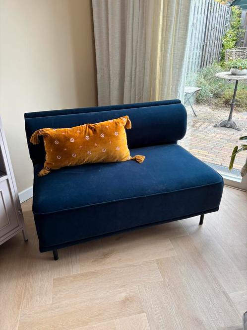 Fauteuil / bankje velvet, Huis en Inrichting, Fauteuils, Zo goed als nieuw, Ophalen
