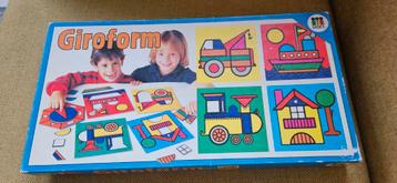 spel Giroform, vormen spel ( vintage)