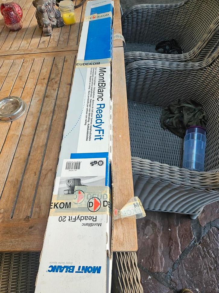 Mont Blanc Ready Fit 20 universele Dakdragers - Open Dakrail, Auto diversen, Dakdragers, Zo goed als nieuw, Ophalen of Verzenden