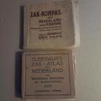 Zak-kompas en zak-atlas Nederland, Ophalen of Verzenden