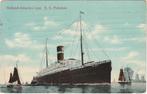 s.s. Potsdam Holland America Line ansichtkaart, Ophalen of Verzenden, Gebruikt, Motorboot, Kaart, Foto of Prent