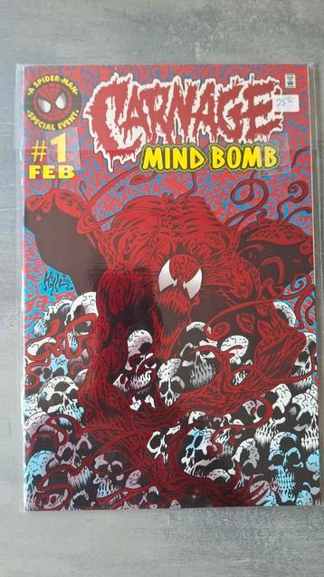 MARVEL: Carnage mind bomb #1 beschikbaar voor biedingen