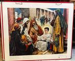 Oude schoolplaat nr.36: Jezus blijft in de tempel achter.., Antiek en Kunst, Ophalen, Geschiedenis