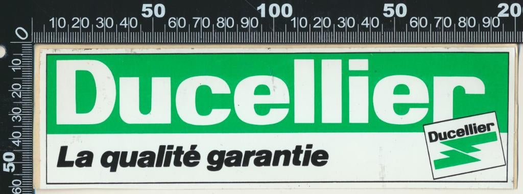 Sticker: Ducellier (2), Verzamelen, Stickers, Zo goed als nieuw, Auto of Motor, Ophalen of Verzenden